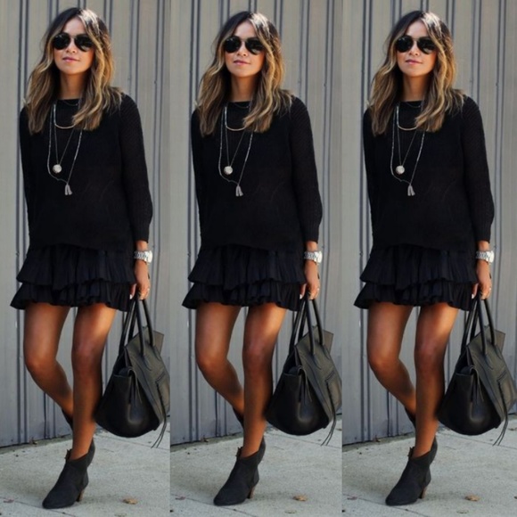 Express Design Studio | Ruffle Mini Skirt - Picture 7 of 7